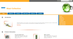 Desktop Screenshot of niazicollection.indiatradepage.com