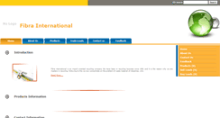 Desktop Screenshot of fibrainternational.indiatradepage.com