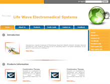 Tablet Screenshot of lifewave.indiatradepage.com