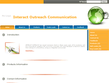 Tablet Screenshot of interactoutreach.indiatradepage.com