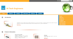 Desktop Screenshot of hitechengg.indiatradepage.com