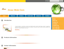 Tablet Screenshot of jinexweb.indiatradepage.com
